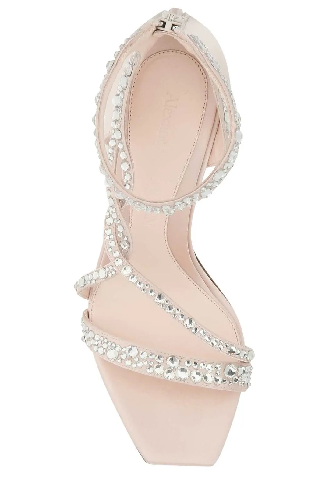 Alexander McQueen Embellished Ankle Strap Sandals