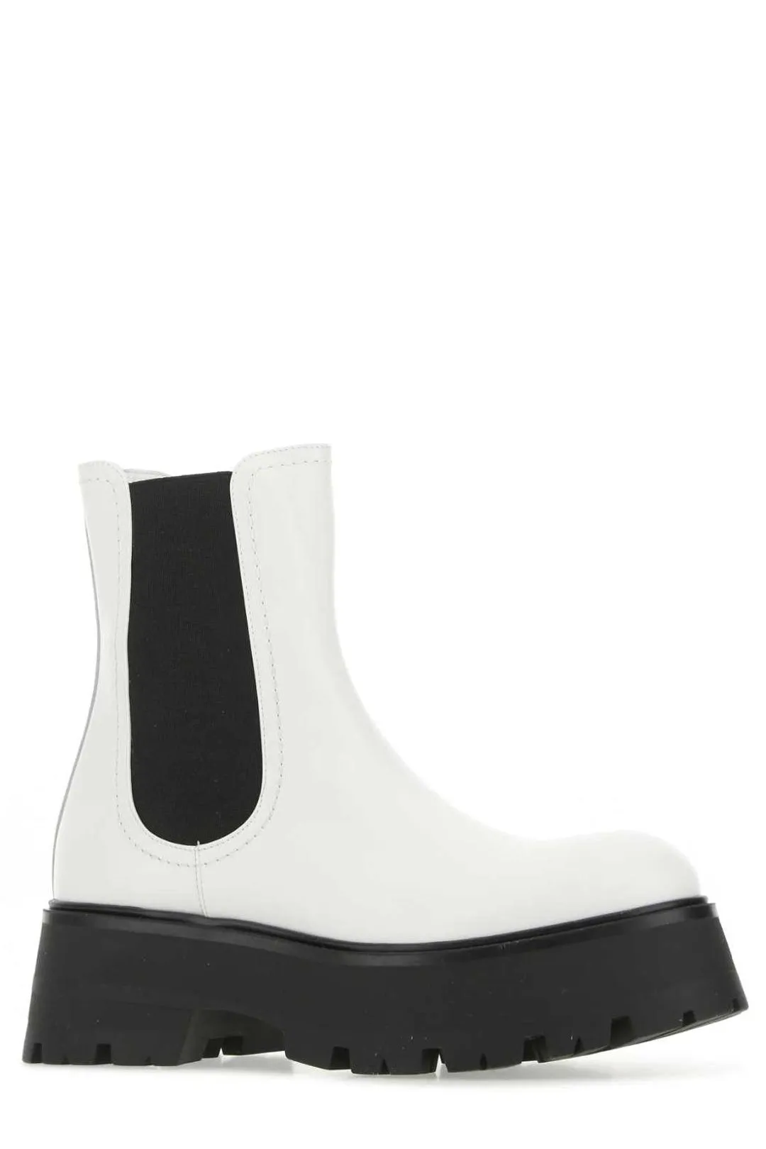 Alexander McQueen Rave Chelsea High-Top Boots