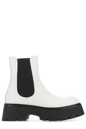Alexander McQueen Rave Chelsea High-Top Boots