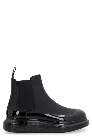 Alexander McQueen Slip-On Ankle Boots