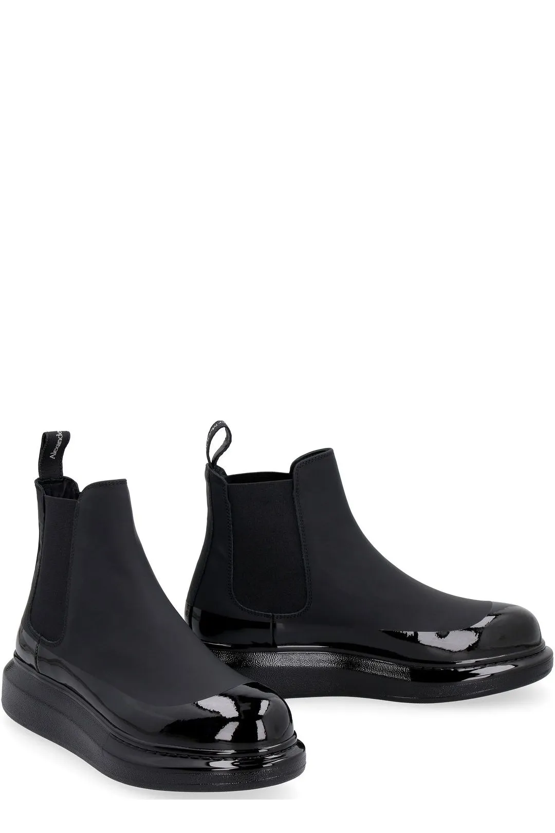 Alexander McQueen Slip-On Ankle Boots