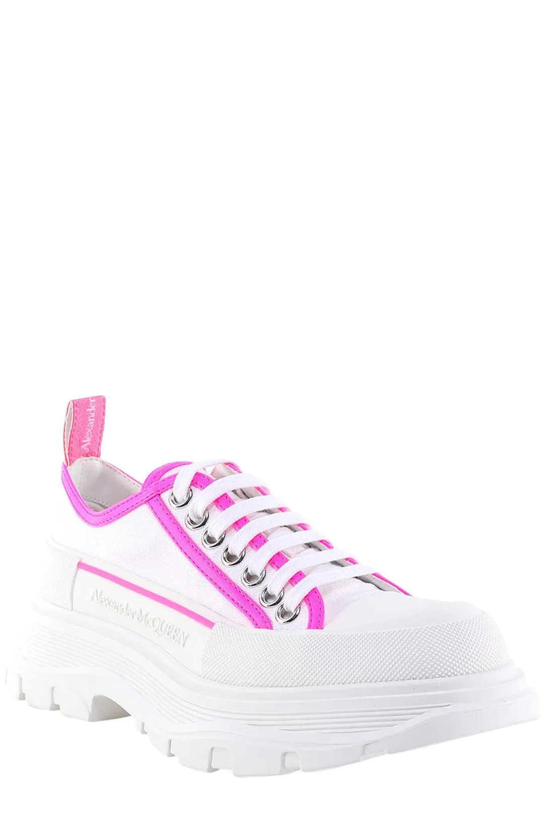 Alexander McQueen Tread Slick Lace-Up Sneakers