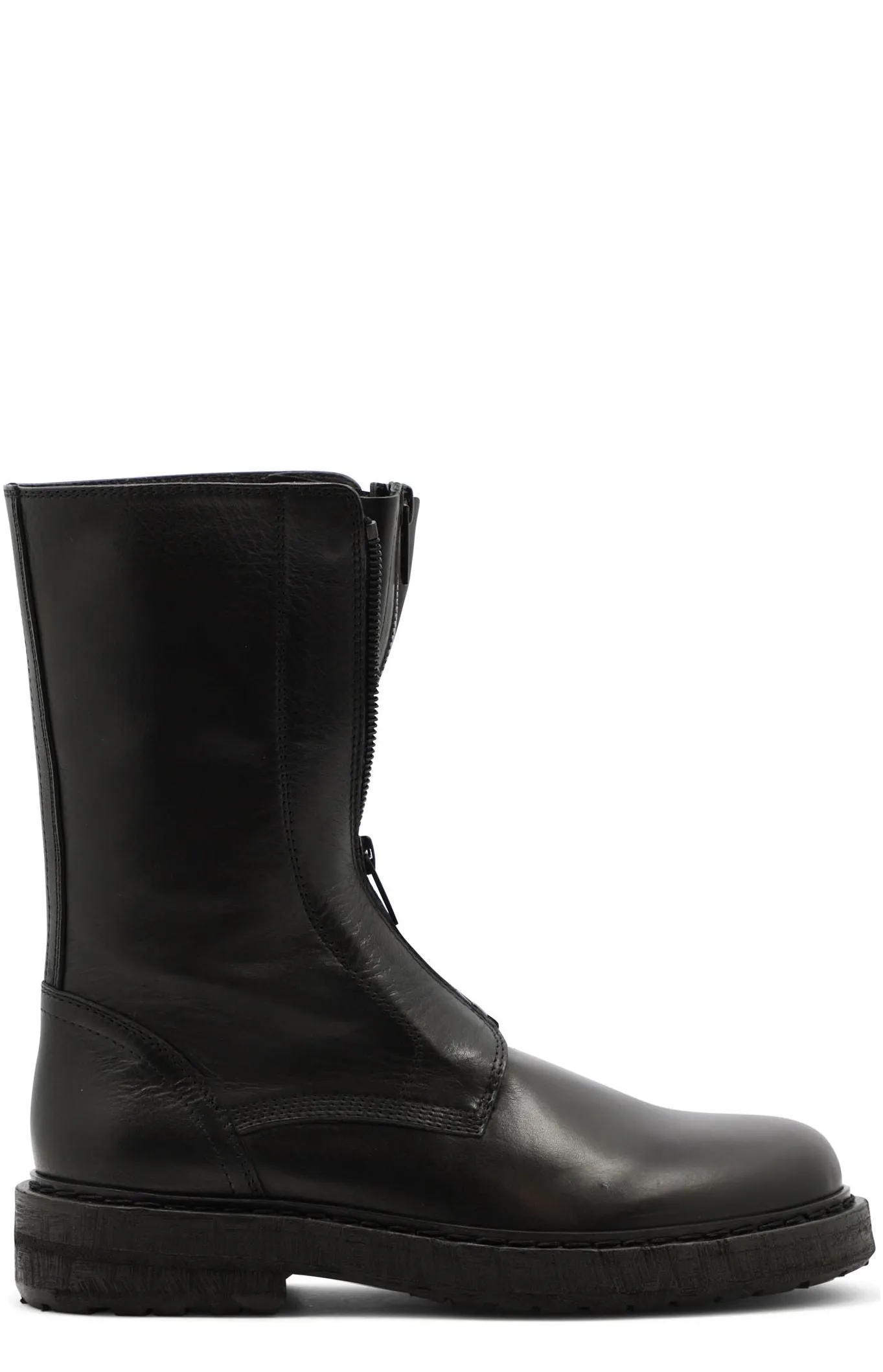 Ann Demeulemeester Front Zipped Detail Boots