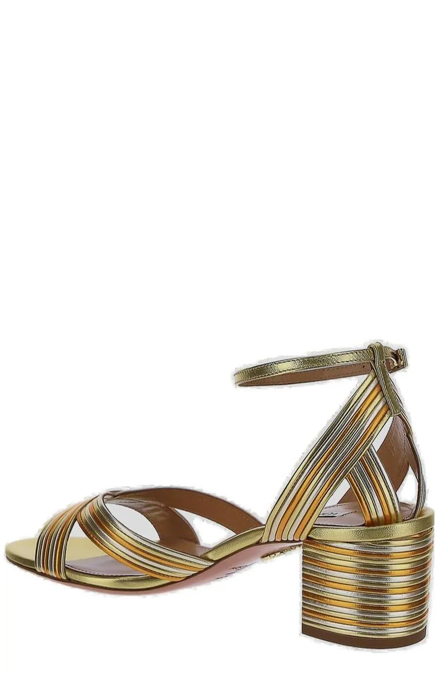 Aquazzura Ari Block Heeled Sandals