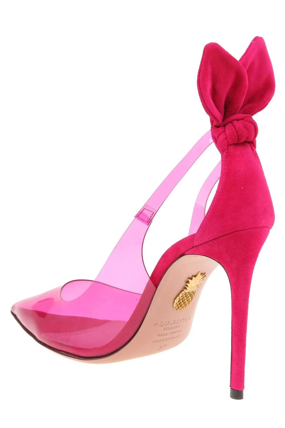 Aquazzura Bow Tie Pointed Toe Pumps
