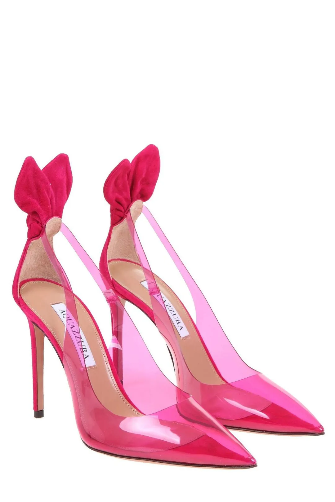 Aquazzura Bow Tie Pointed Toe Pumps