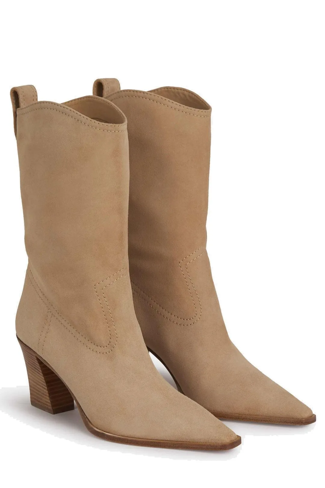 Aquazzura Dolly 70 Mid-Heel Boots