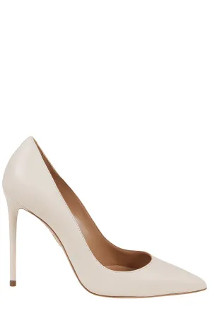 Aquazzura Pointed Toe Slip-On Pumps