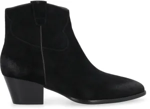 Ash Houston Pointed-Toe Ankle Boots