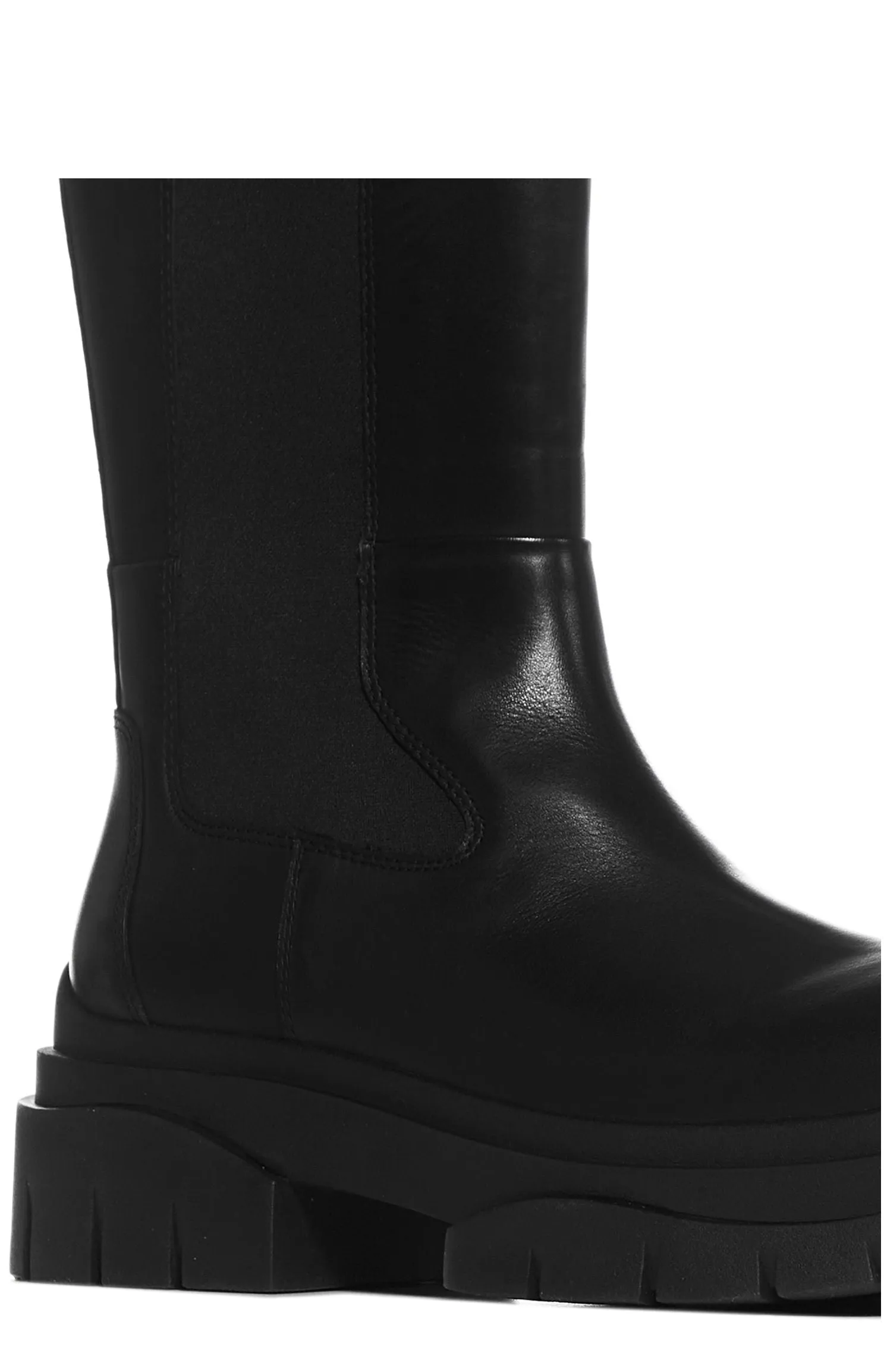 Ash Mid-Calf Chelsea Boots
