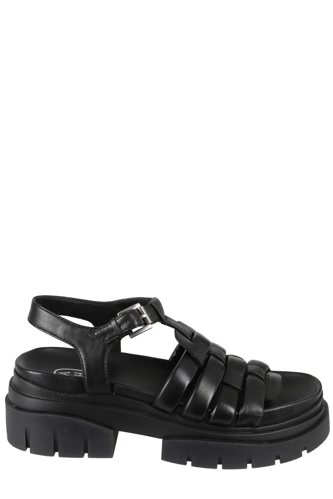 Ash Sirena Woven Buckle Fastened Sandals