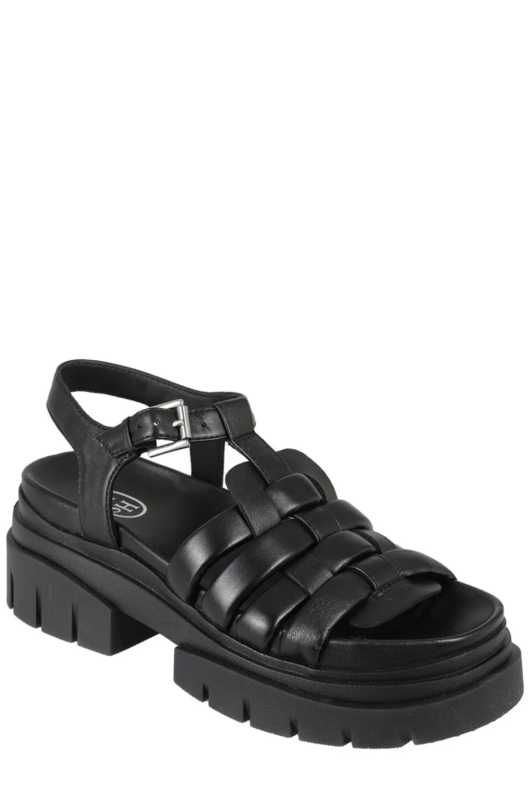 Ash Sirena Woven Buckle Fastened Sandals