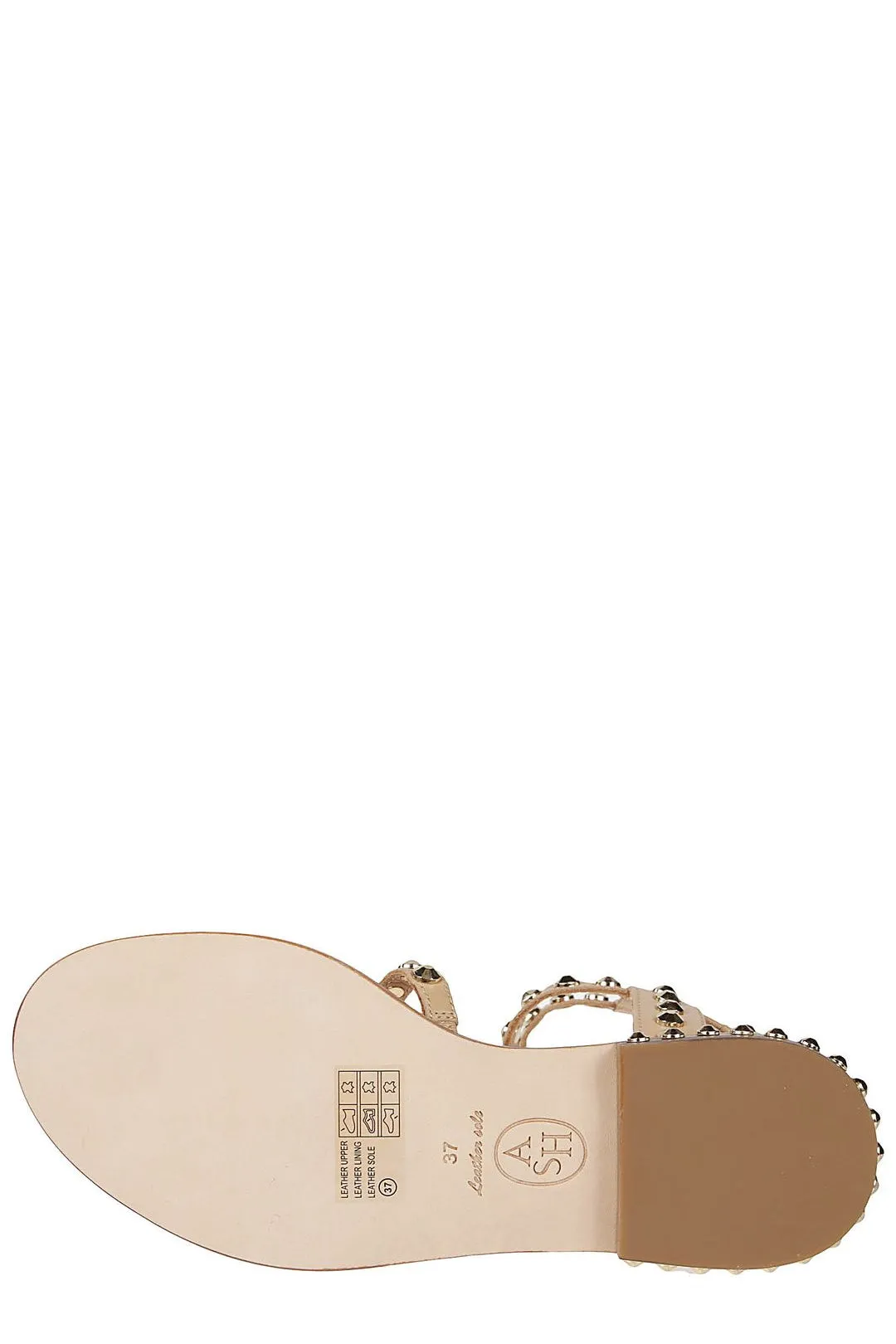 Ash Stud Embellished Flat Sandals