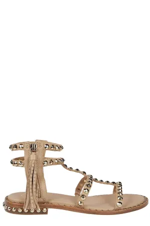 Ash Stud Embellished Flat Sandals