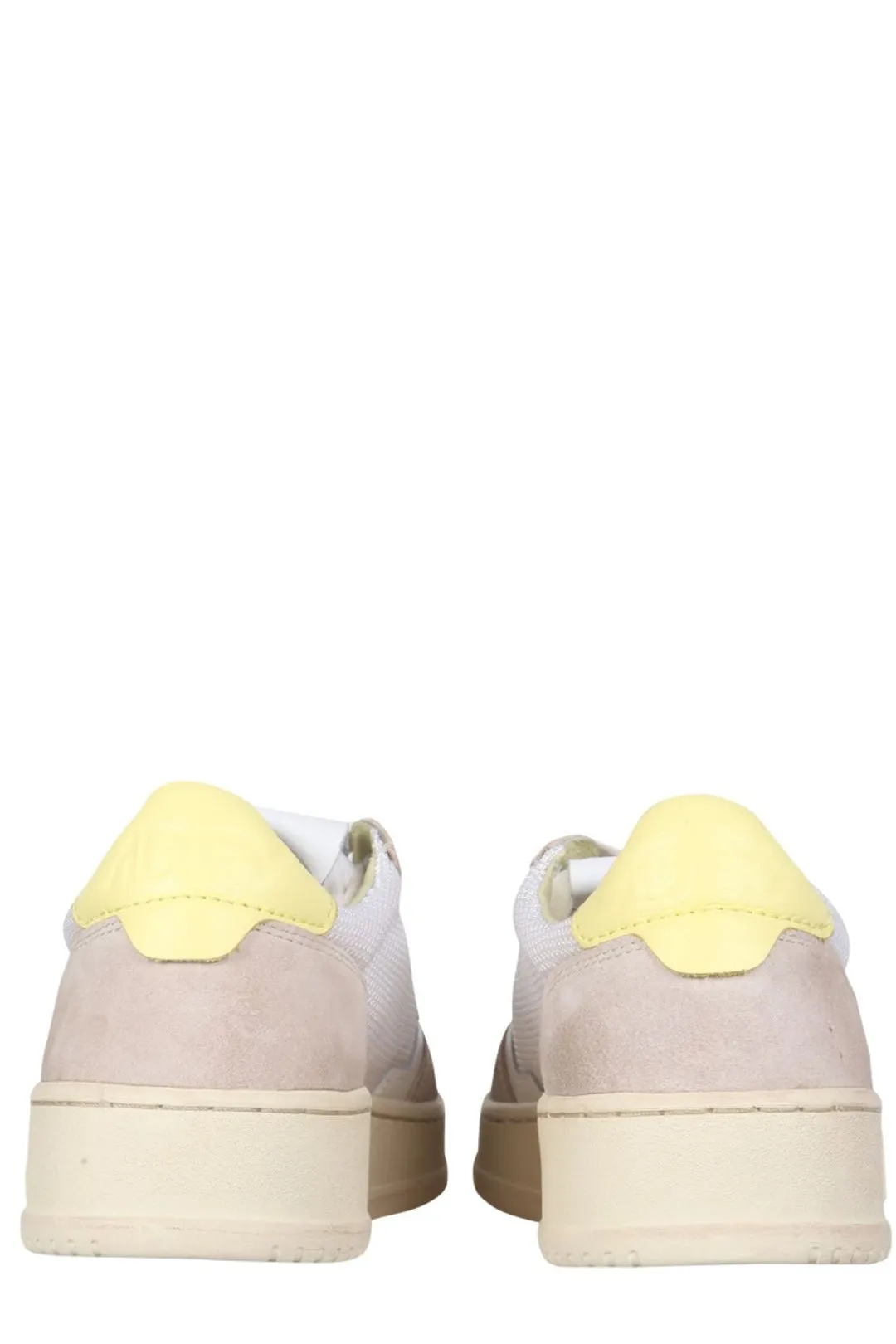 Autry Medalist Logo Detailed Lace-Up Sneakers