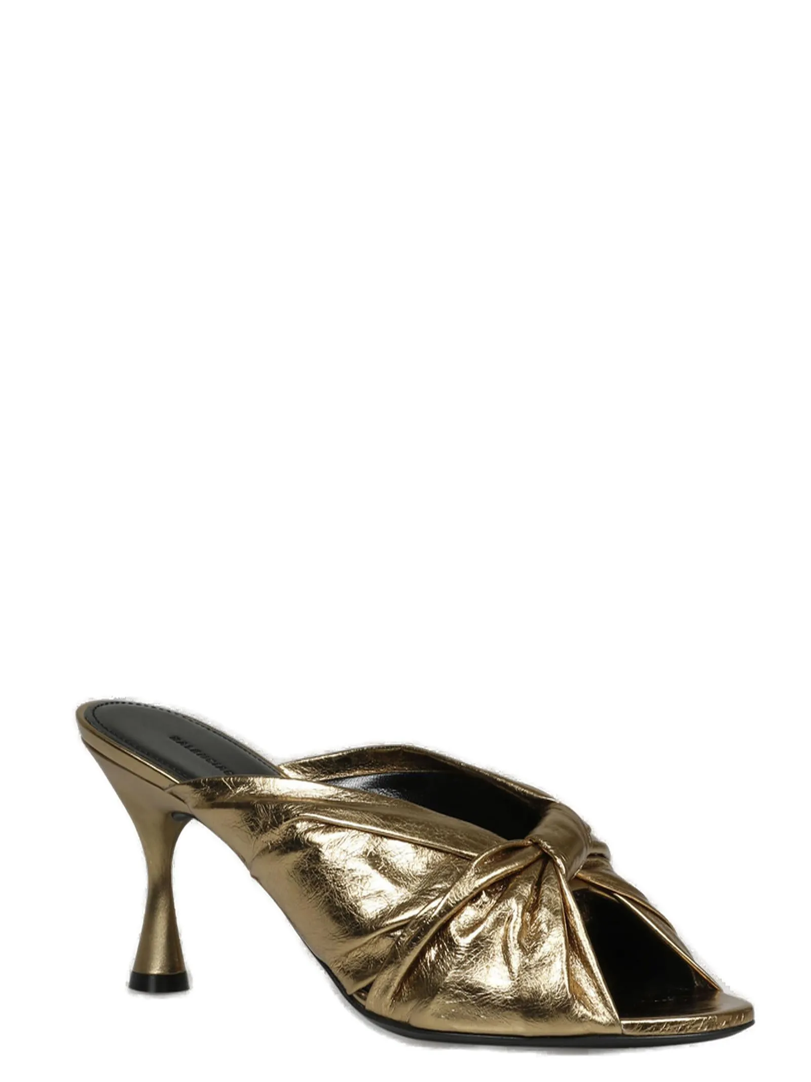 Balenciaga Knot-Detail Peep-Toe Sandals