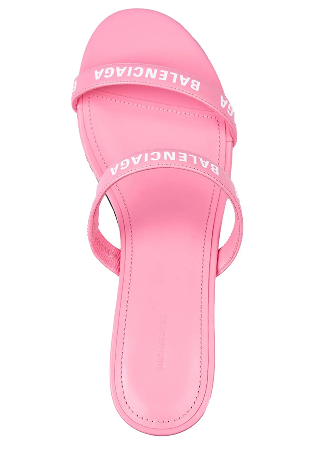 Balenciaga Logo Strap Open-Toe Sandals
