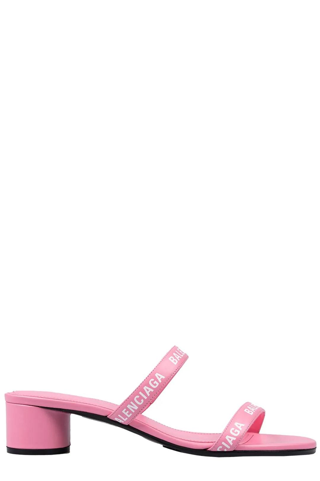 Balenciaga Logo Strap Open-Toe Sandals