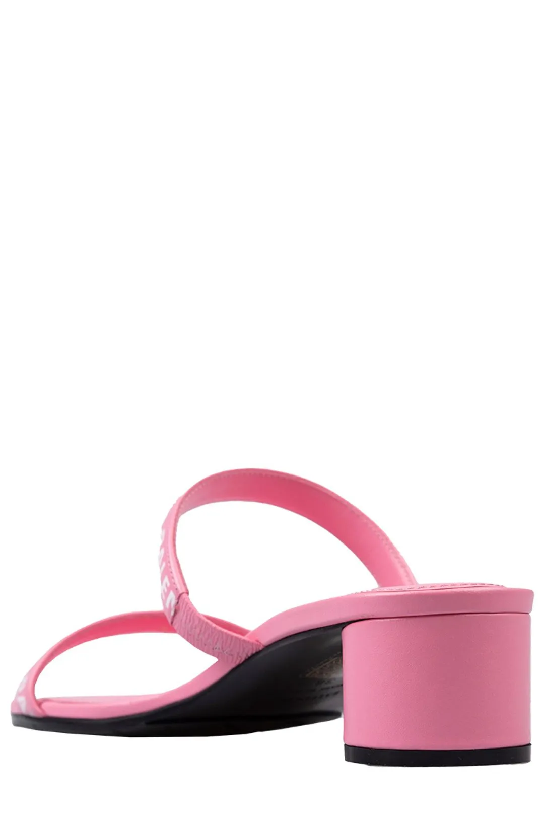 Balenciaga Logo Strap Open-Toe Sandals