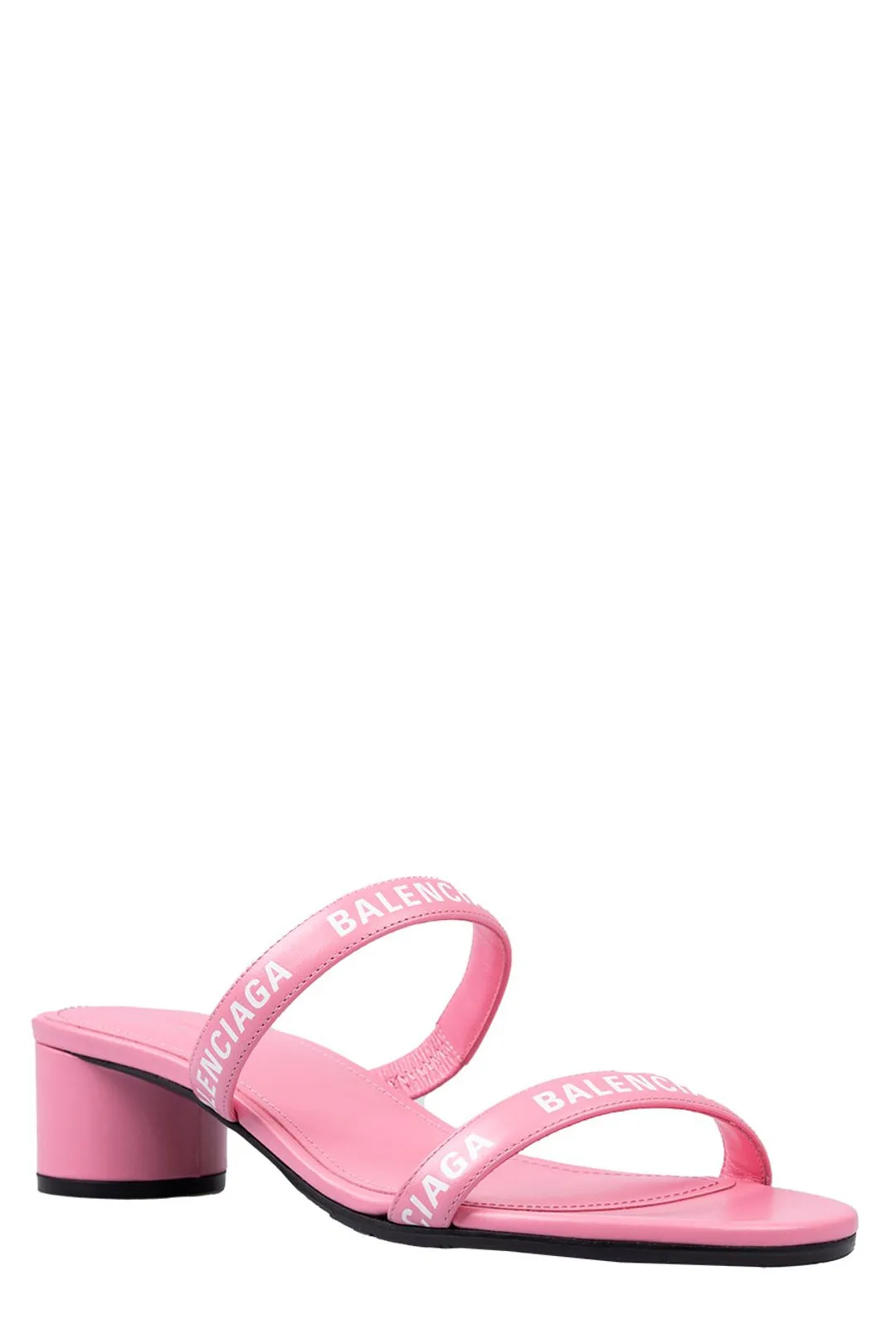 Balenciaga Logo Strap Open-Toe Sandals