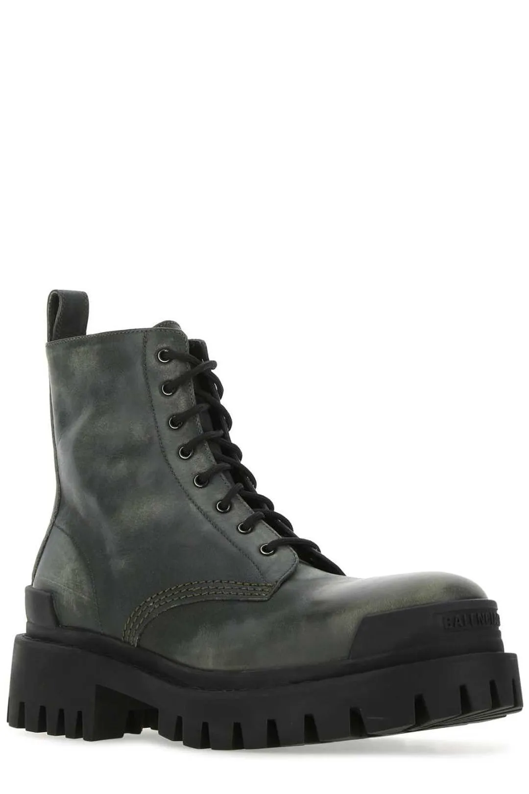 Balenciaga Strike Lace-Up Boots