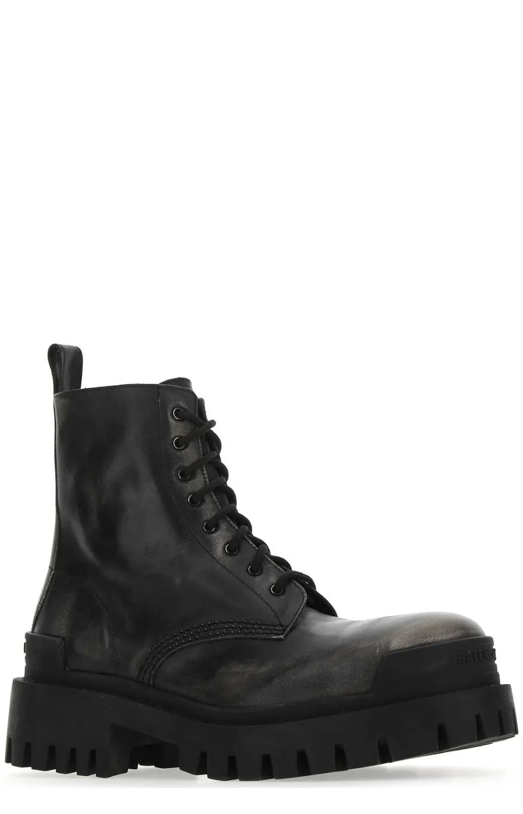 Balenciaga Strike Lace-Up Boots