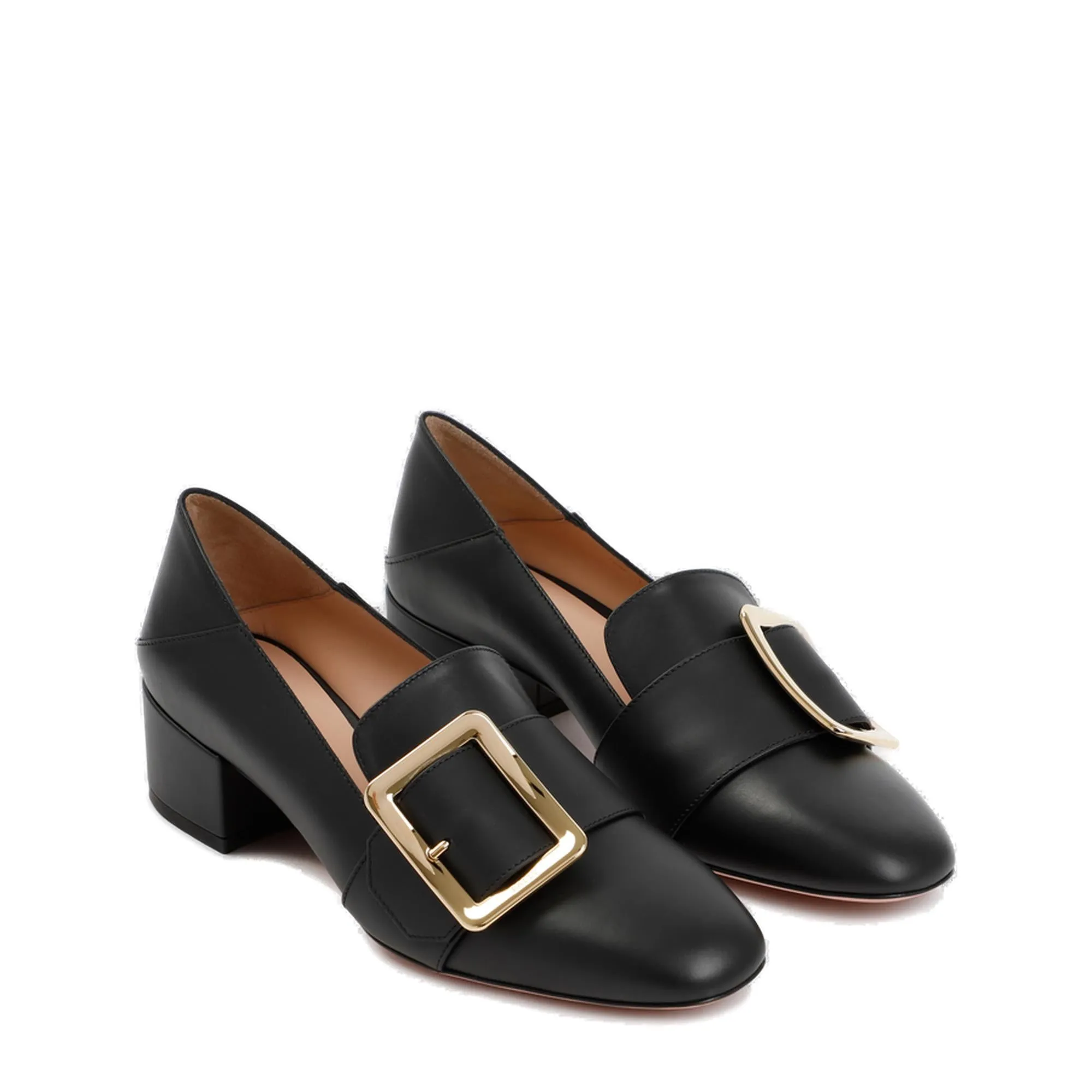 Bally Buckled Slip-On Pumps