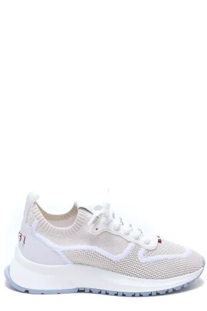 Bally Davyn Woven Lace-Up Sneakers