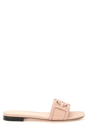 Bally Peoni B-Chain Logo Embossed Sandals