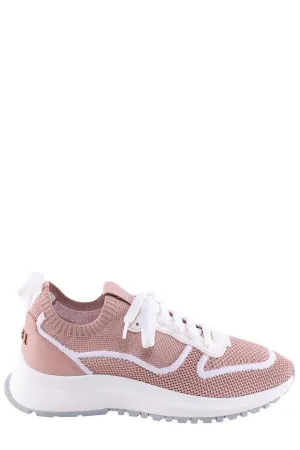 Bally Round Toe Lace-Up Sneakers