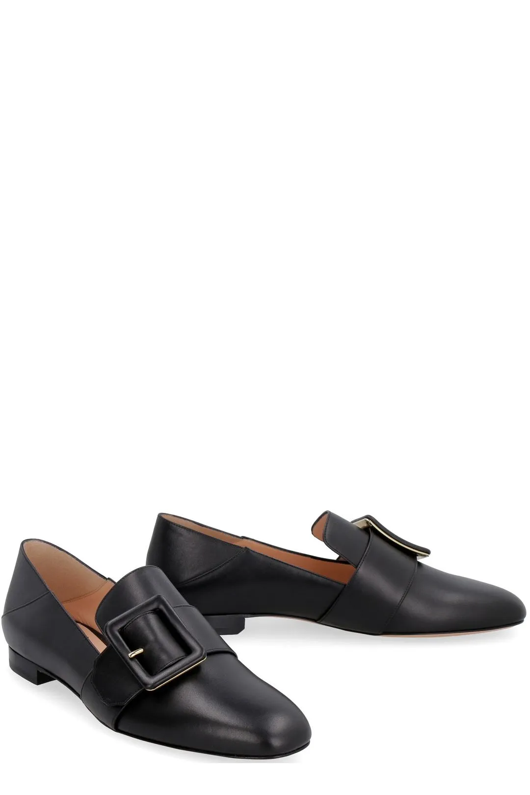 Bally X Swarovski Janelle Buckled Loafers