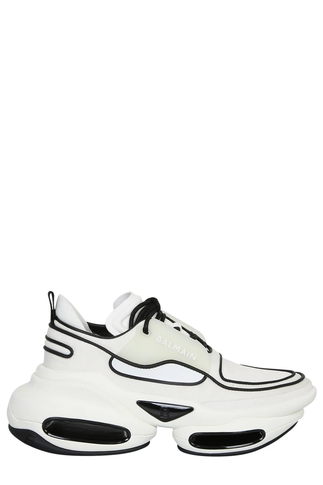 Balmain B-Bold Lace-Up Sneakers