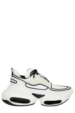 Balmain B-Bold Lace-Up Sneakers