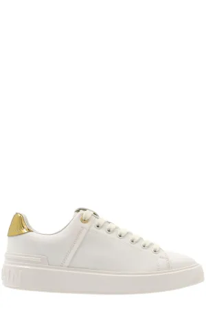 Balmain B-Court Lace-Up Sneakers
