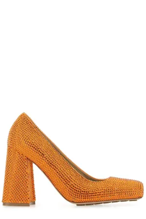 Bottega Veneta Embellished Tower Pumps