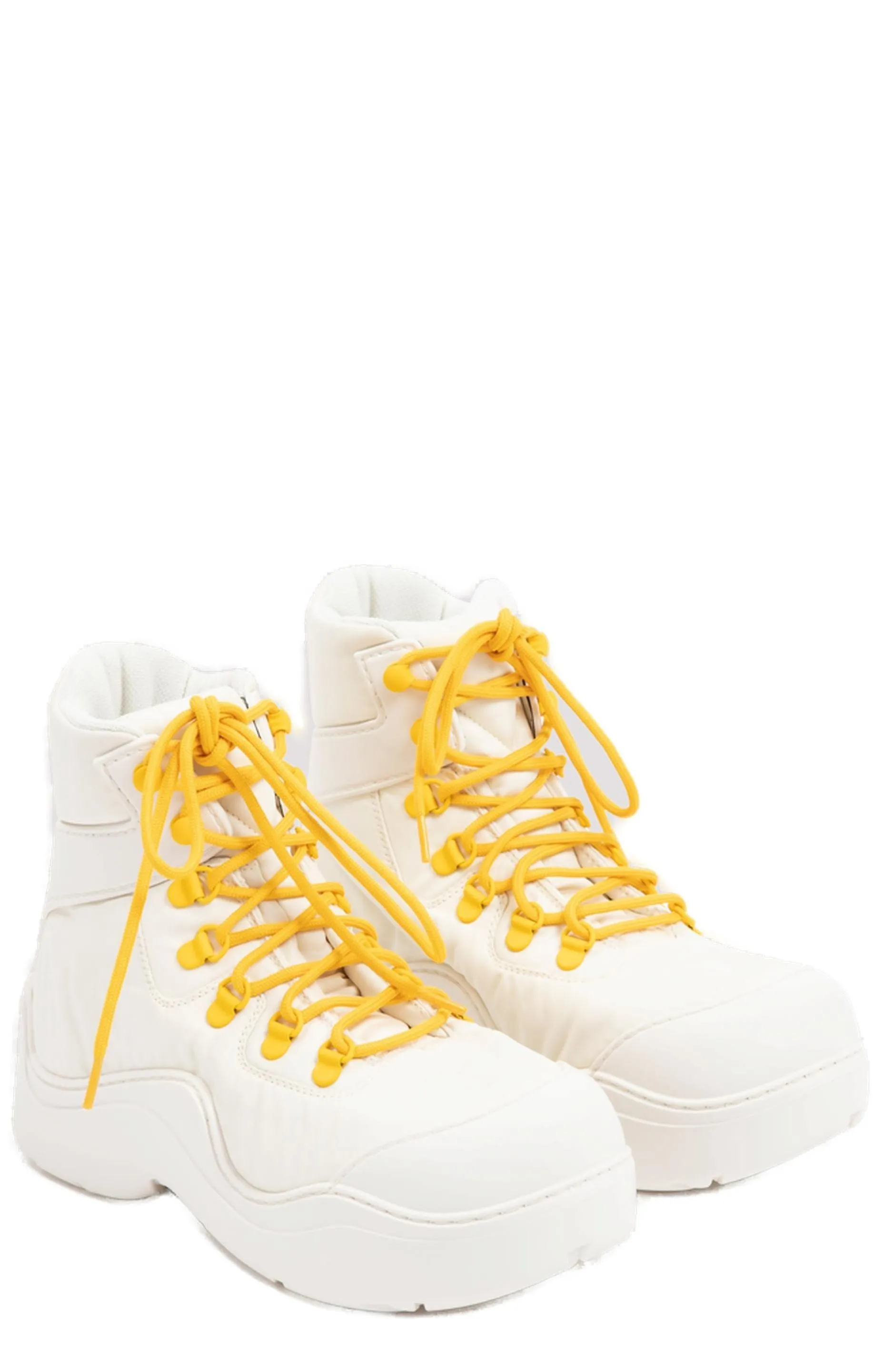 Bottega Veneta Puddle Bomber Lace-Up Boots