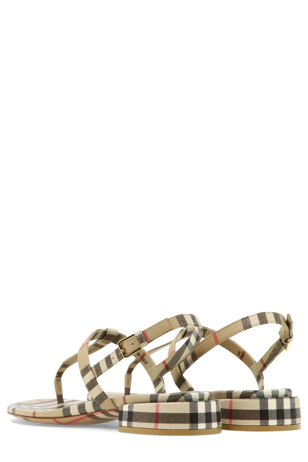 Burberry Vintage Check Flat Sandals