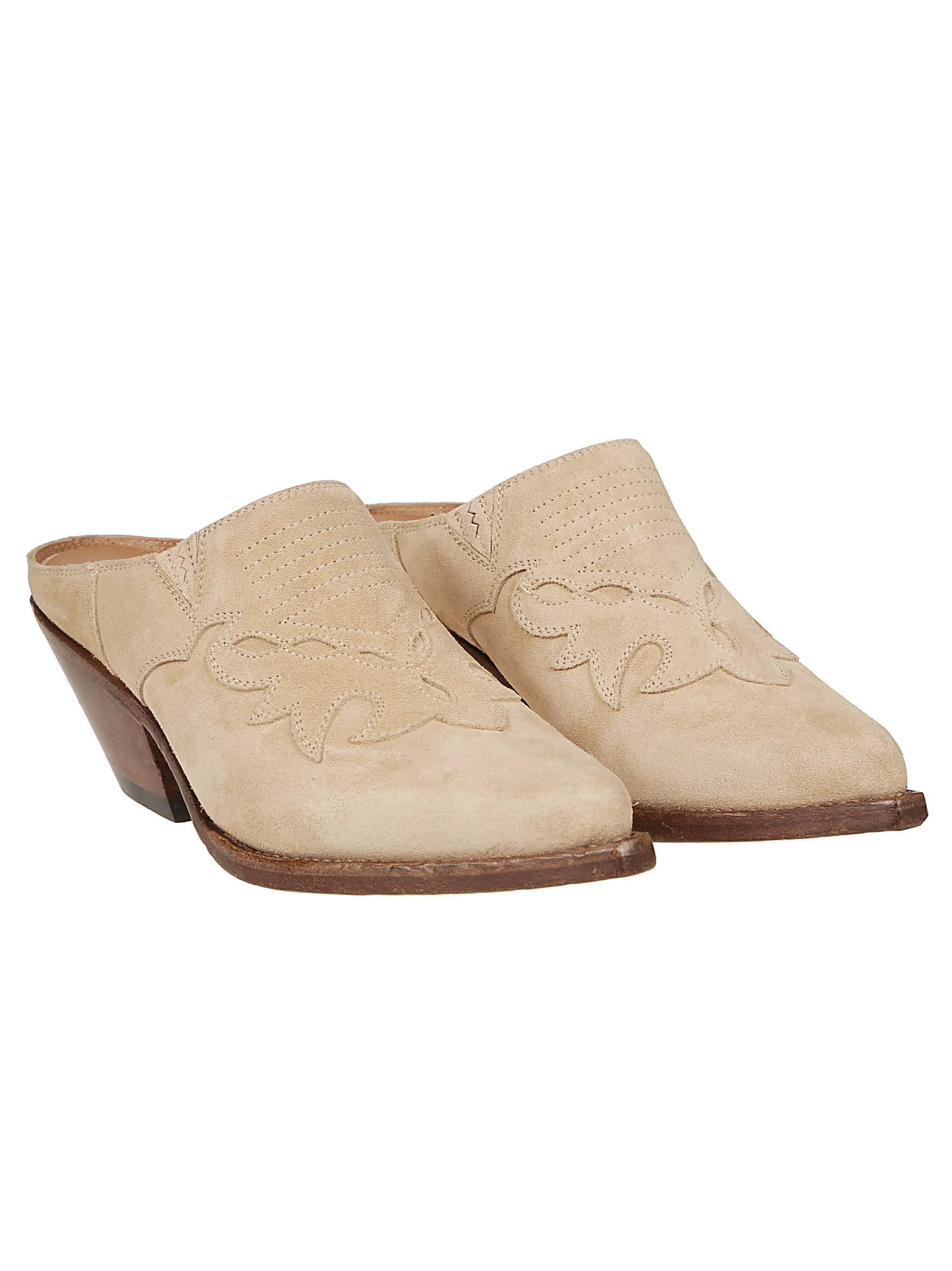Buttero Pointed Toe Heeled Pumps