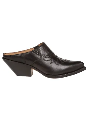 Buttero Slip-On Pointed Toe Pumps