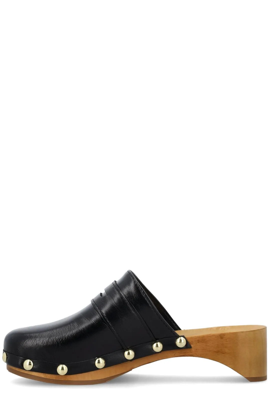By Far Hans Studded Detail Slip-On Clogs