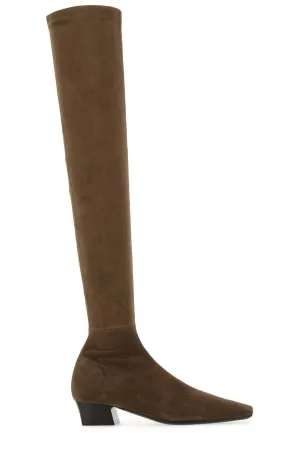 By Far Square-Toe Over The Knee Boots