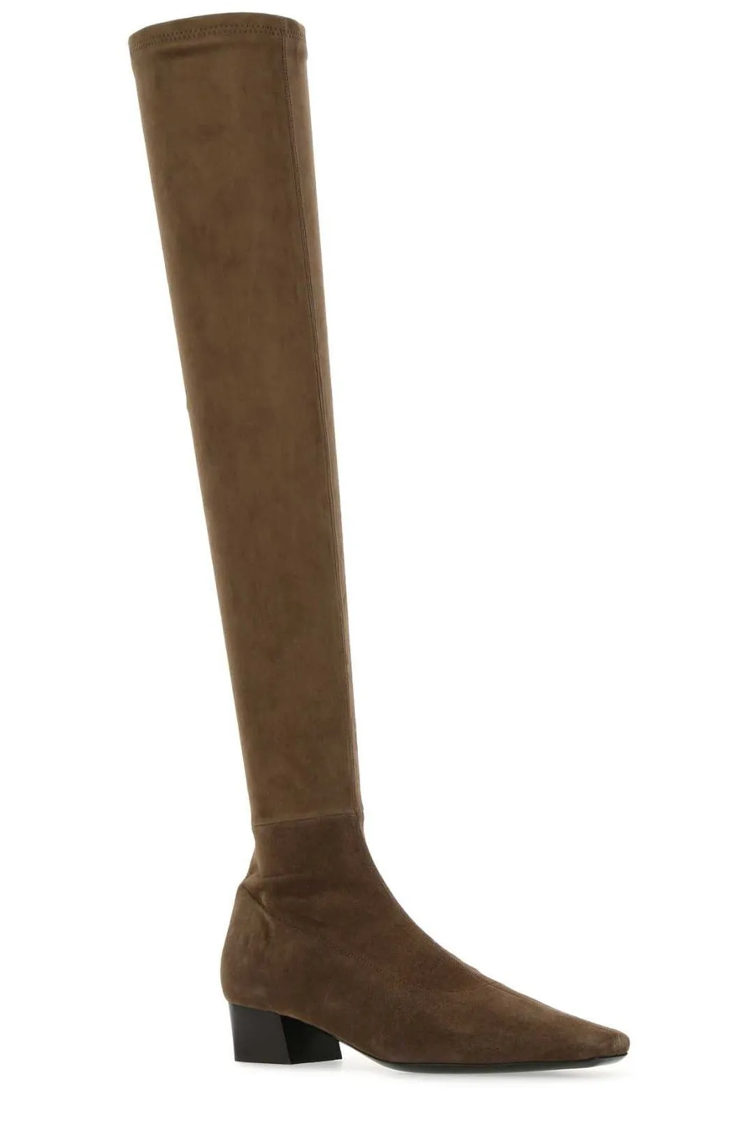 By Far Square-Toe Over The Knee Boots