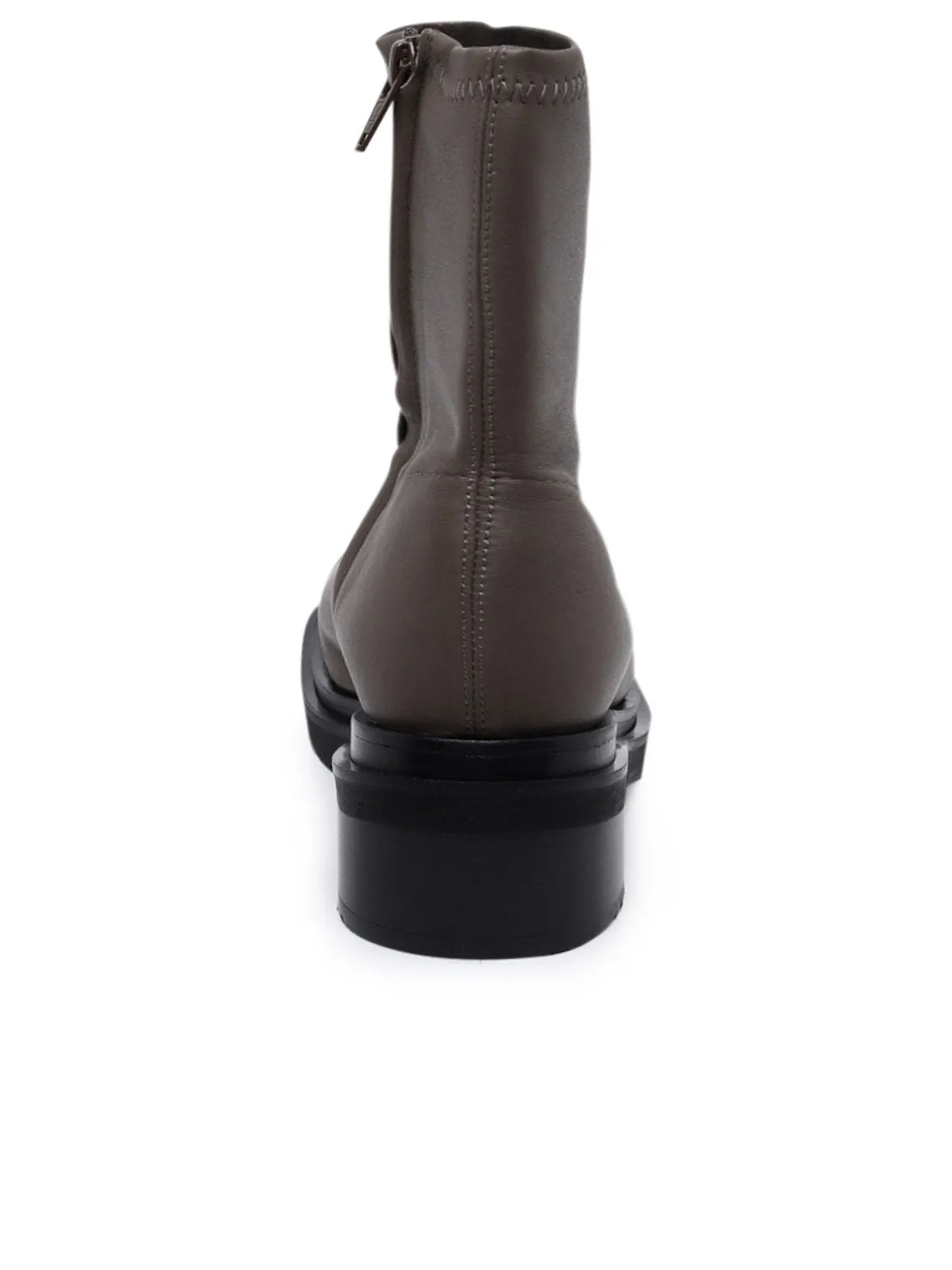 By Far Zipped Heeled Boots