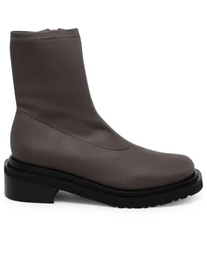 By Far Zipped Heeled Boots