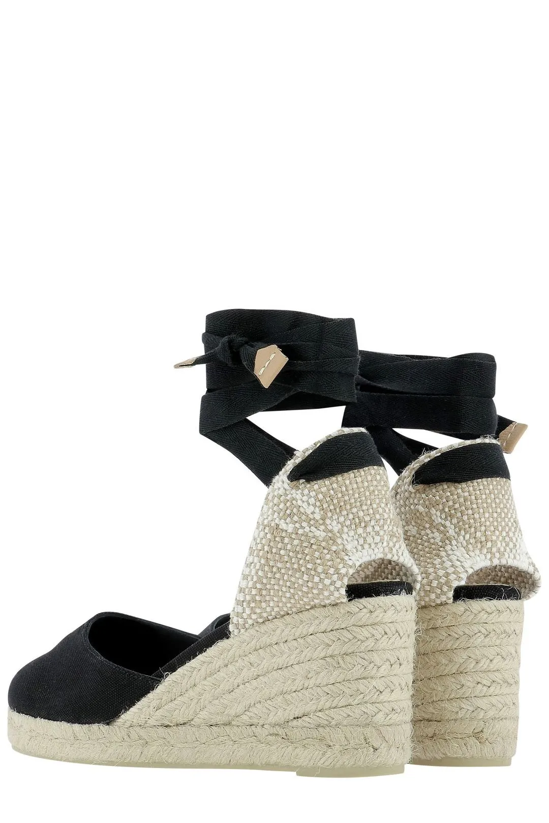 Castaer Carina Lace-Up Wedge Pumps