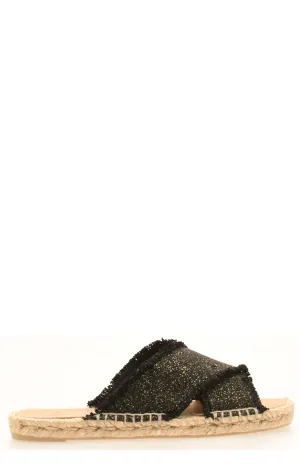 Castaer Crossover Flat Sandals
