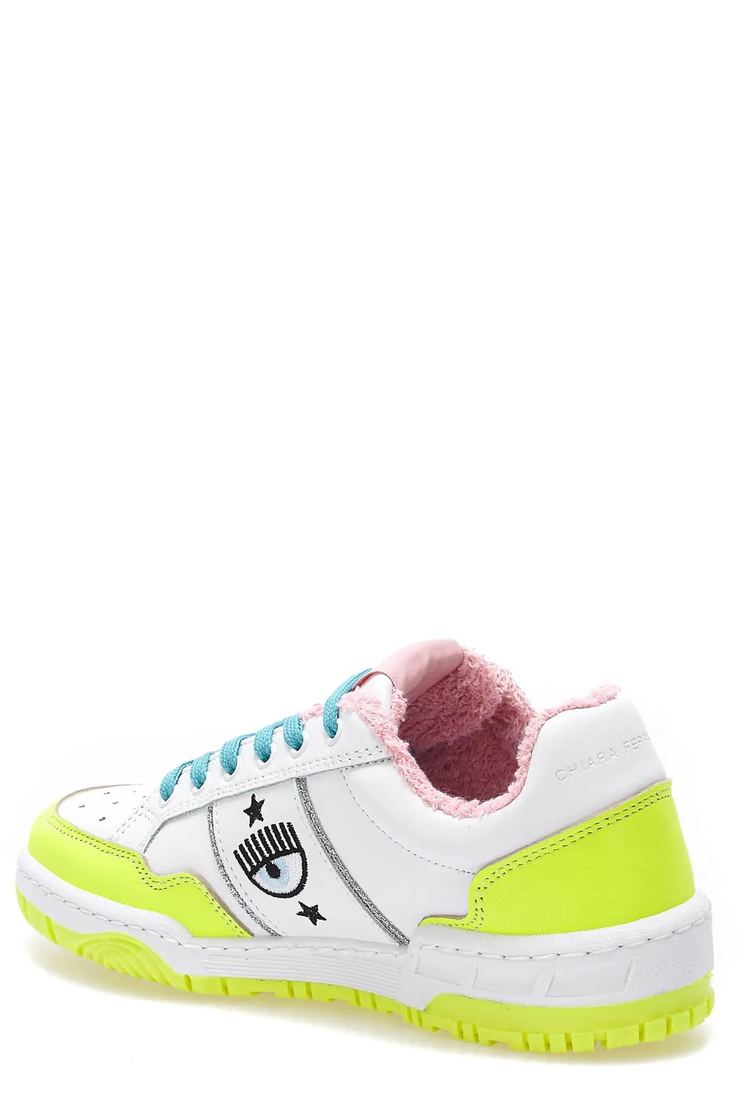 Chiara Ferragni Color-Block Lace-Up Sneakers