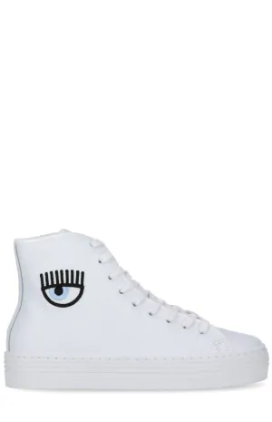 Chiara Ferragni Eye Patch High-Top Sneakers