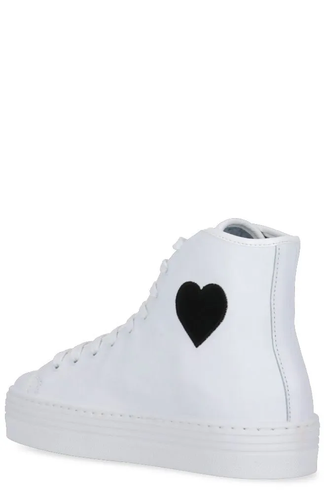 Chiara Ferragni Eye Patch High-Top Sneakers