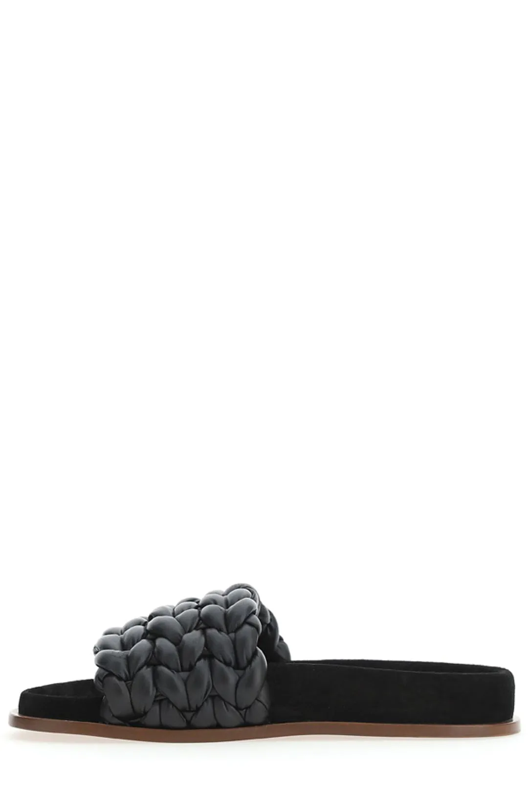 Chlo Kacey Braided Slip-On Sandals